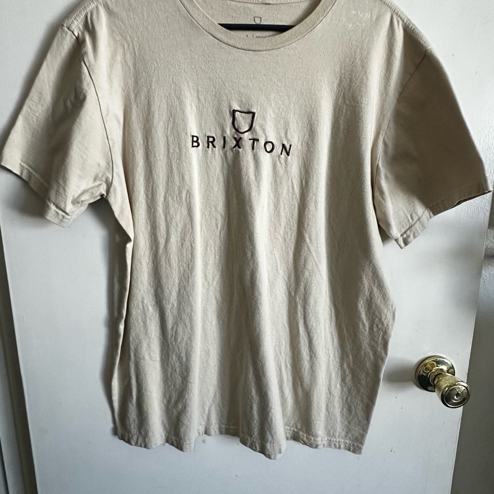 Brixton Men's Tan T-Shirt